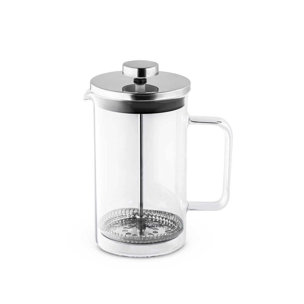 JENSON. Coffee maker in borosilicate glass and stainless steel 600 mL
