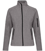 Kariban Ladies Soft Shell Jacket Marl Grey
