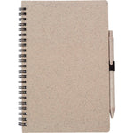 Devine Wheat straw notebook with pen (approx. A5)