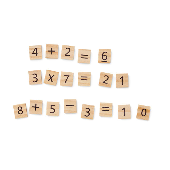 Branded Wood educational counting game