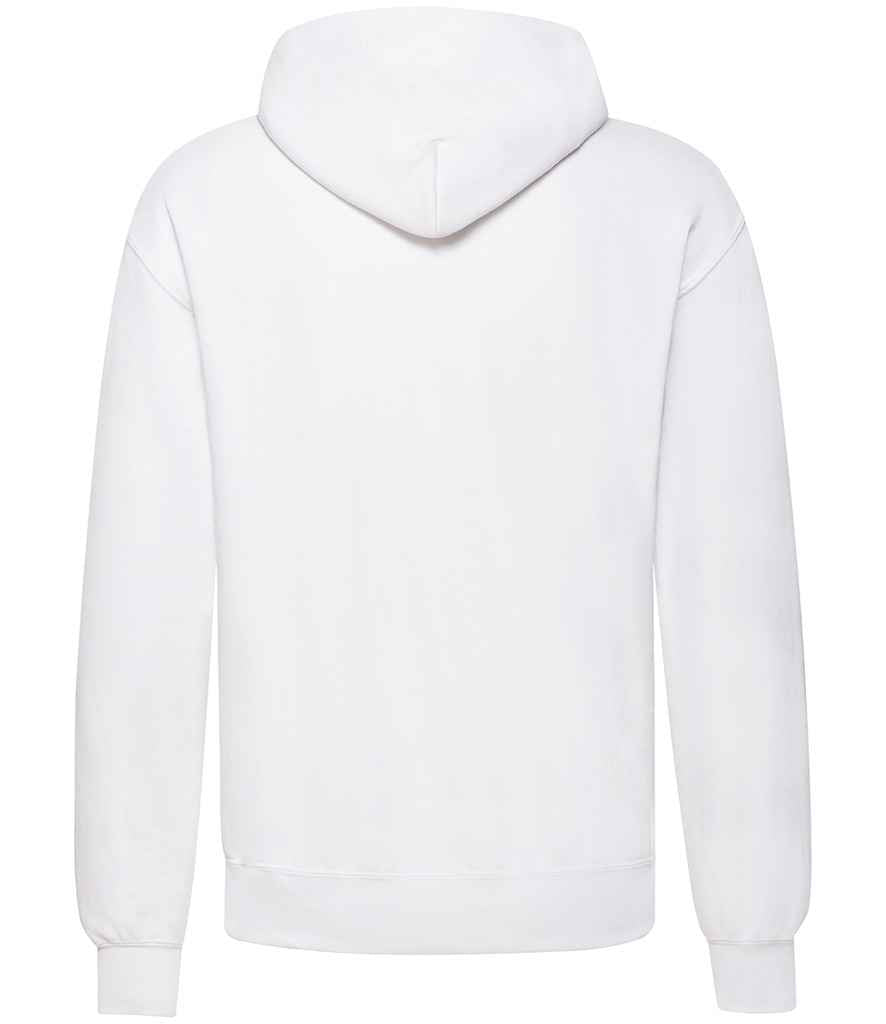 Fruit of the Loom Classic Hooded Sweatshirt White