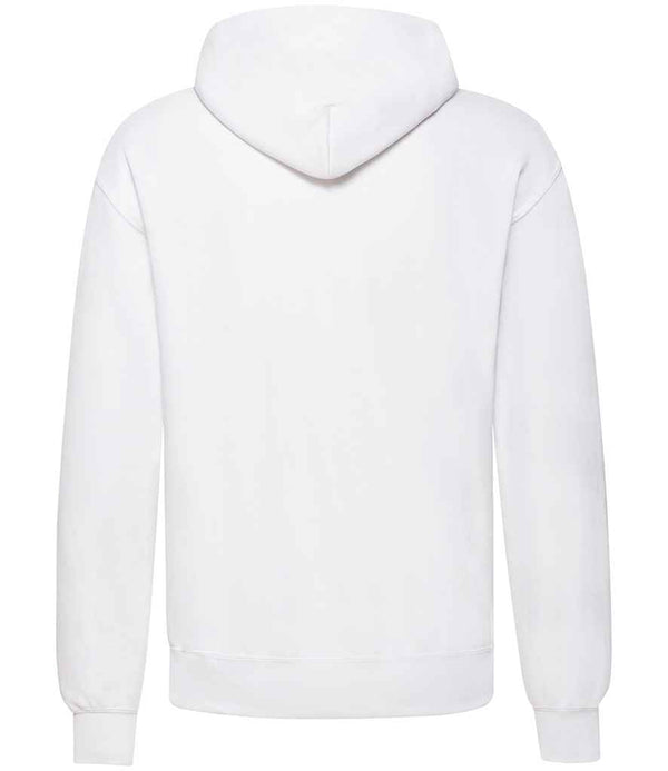 Fruit of the Loom Classic Hooded Sweatshirt White