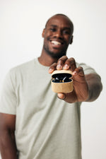 Branded RCS recycled plastic & bamboo TWS earbuds