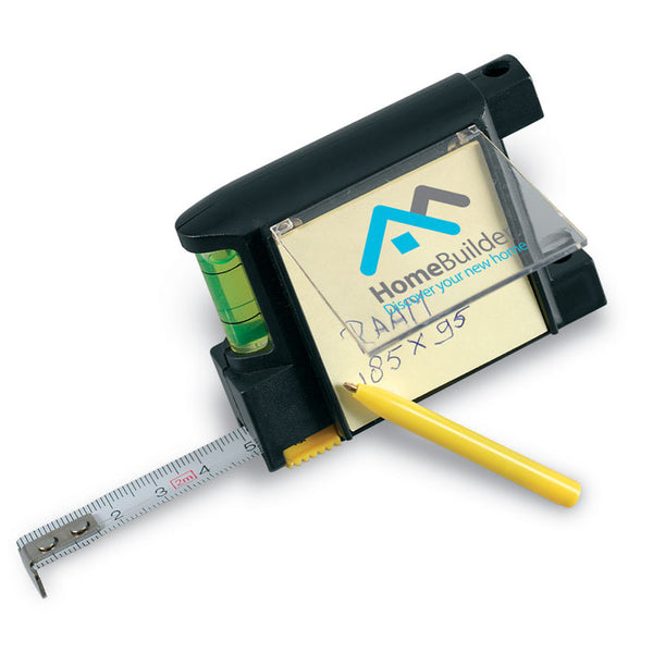 Branded Measuring tape 2m with Notepad