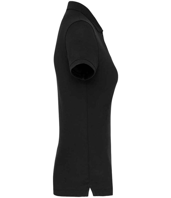 WK Designed to Work Ladies Anti-Bacterial Piqué Polo Shirt Black