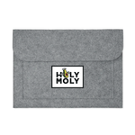 Branded 15 inch Felt laptop pouch