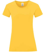 Fruit of the Loom Ladies Iconic 150 T-Shirt Sunflower