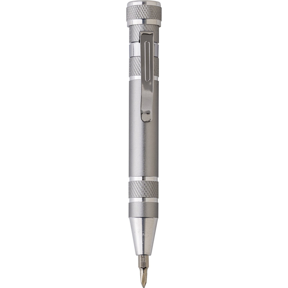 Branded Tall Pen shaped screwdriver/torch