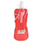 Foldable Water Bottle with matching carabiner