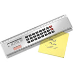 Branded Mcluckie Ruler with calculator