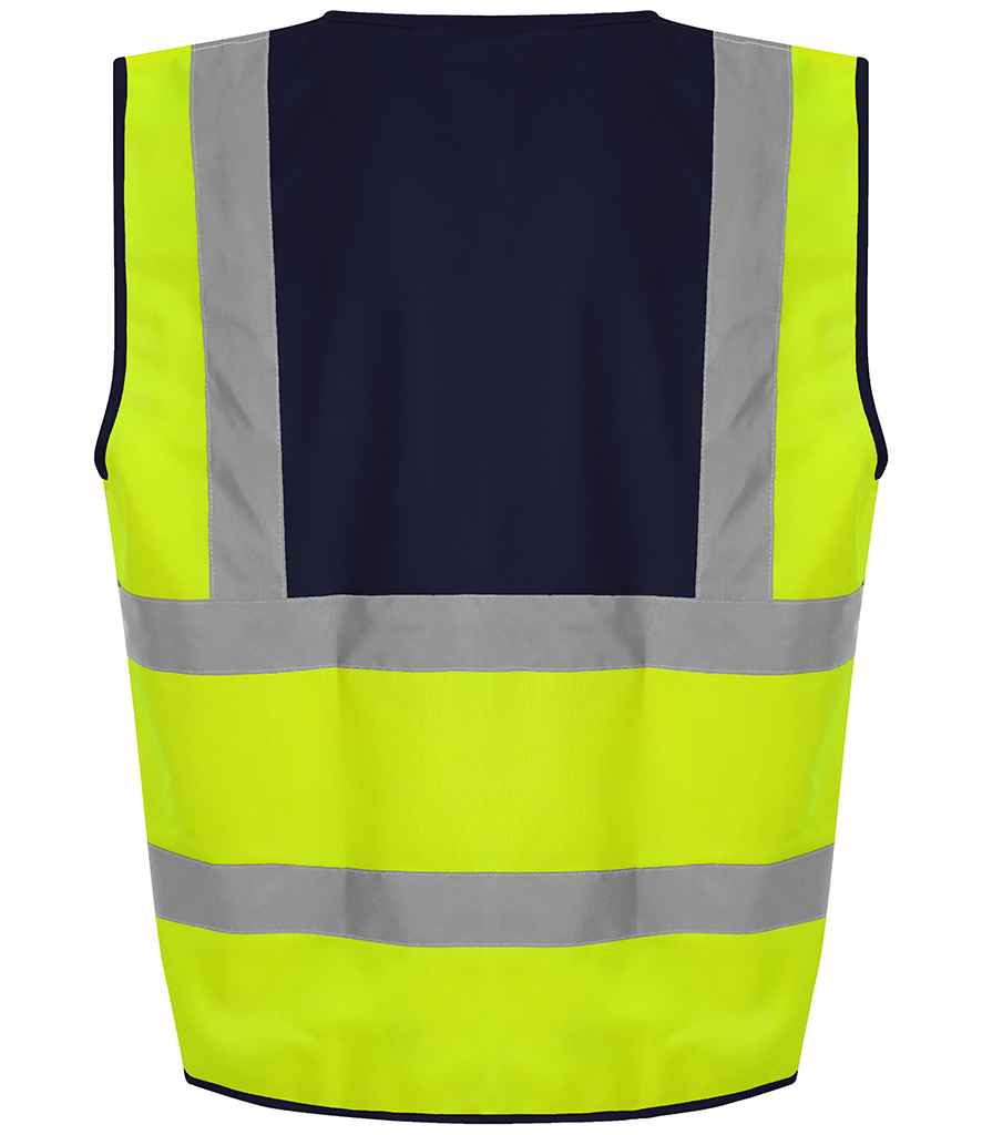 Pro RTX High Visibility Waistcoat Yellow/Navy