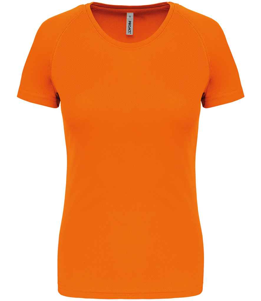Proact Ladies Performance T-Shirt Fluorescent Orange