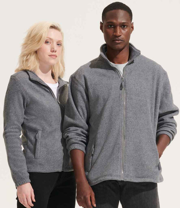 SOL'S North Fleece Jacket Grey Marl
