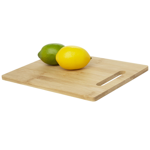 Branded Basso bamboo cutting board