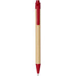 Berk recycled carton and corn plastic ballpoint pen