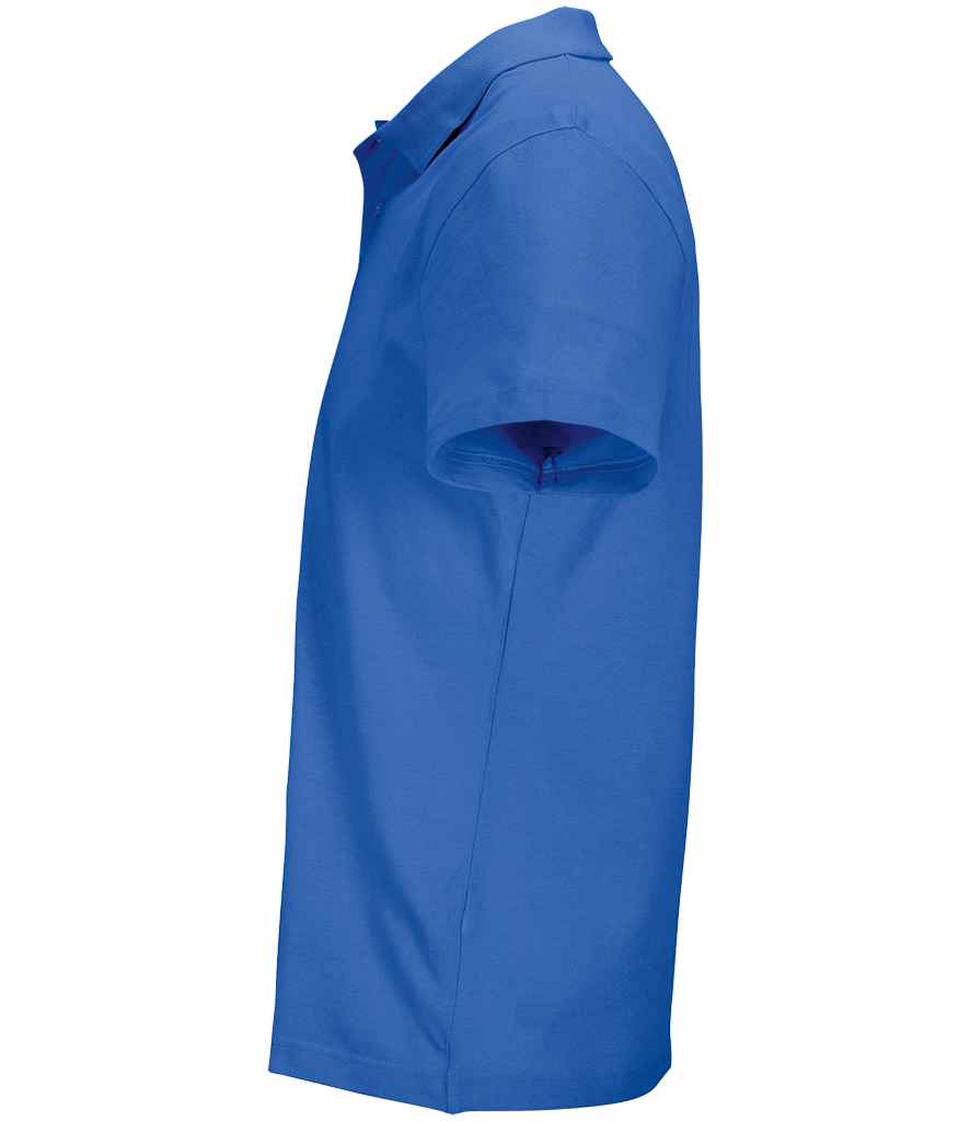 SOL'S Unisex Pulse Twin Piqué Polo Shirt Royal Blue