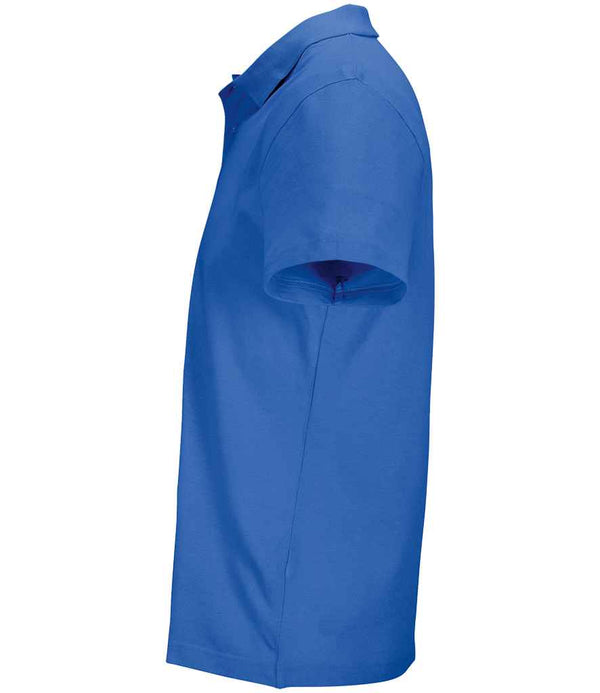 SOL'S Unisex Pulse Twin Piqué Polo Shirt Royal Blue