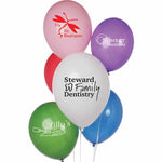 Branded 12" Printed Latex Balloons
