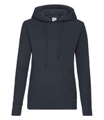 Fruit of the Loom Classic Lady Fit Hooded Sweatshirt Deep Navy