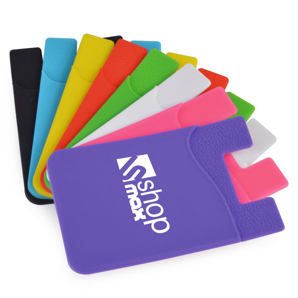 Branded Silicone Phone Pocket