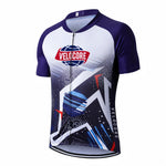Raglan Unisex Sublimated Stand Collar Short Sleeves Cycling Jersey - 150gsm