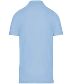 WK Designed to Work Anti-Bacterial Piqué Polo Shirt Sky Blue
