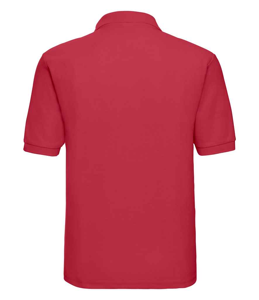 Russell Poly/Cotton Piqué Polo Shirt Classic Red