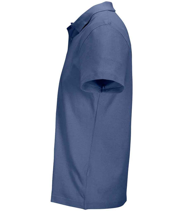 SOL'S Unisex Pulse Twin Piqué Polo Shirt Denim