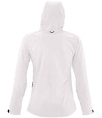 SOL'S Ladies Replay Hooded Soft Shell Jacket White