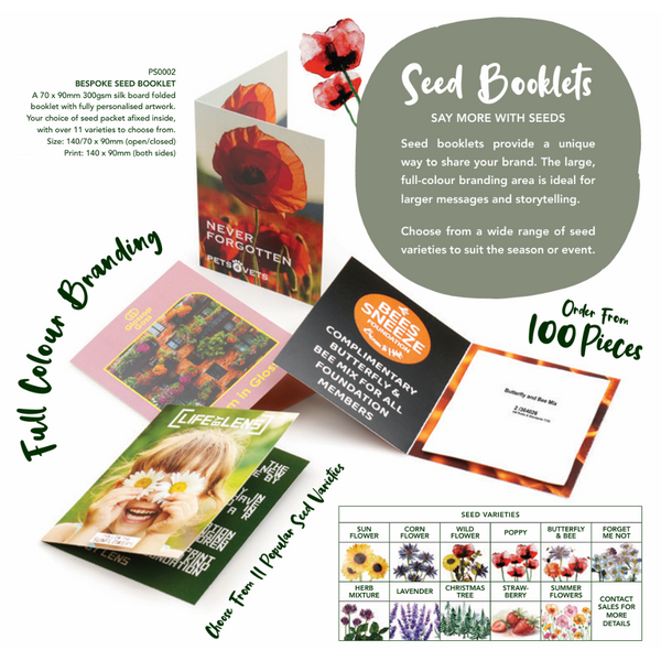 Seed Booklet Corn Flower