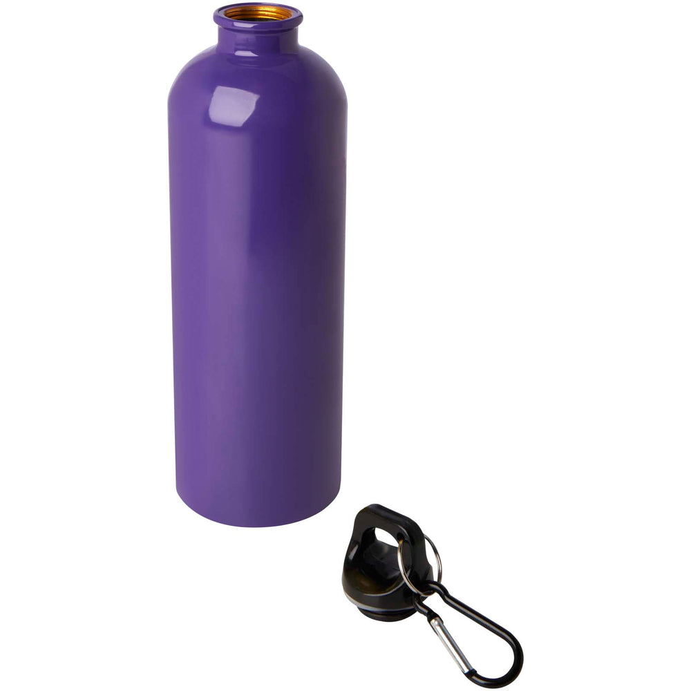 Oregon 750 ml RCS certified single wall stainless steel water bottle with carabiner