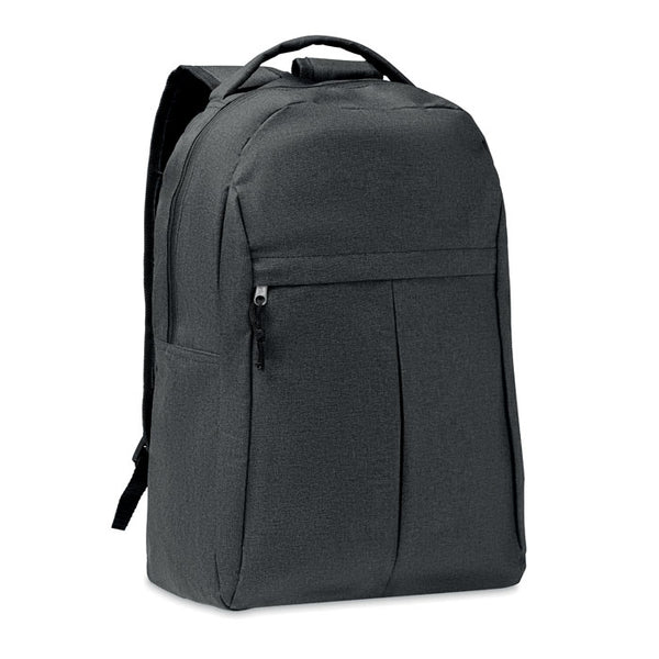 Branded 600D RPET 2 tone backpack