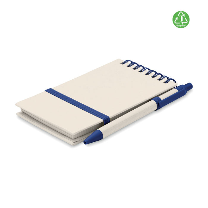 Branded A6 milk carton notebook set