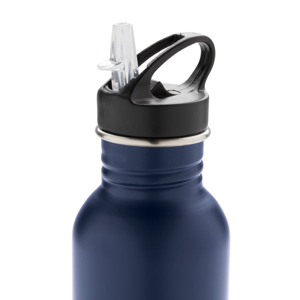 Branded Deluxe stainless steel activity bottle