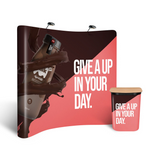 Vision Curved Pop Up Display Kit