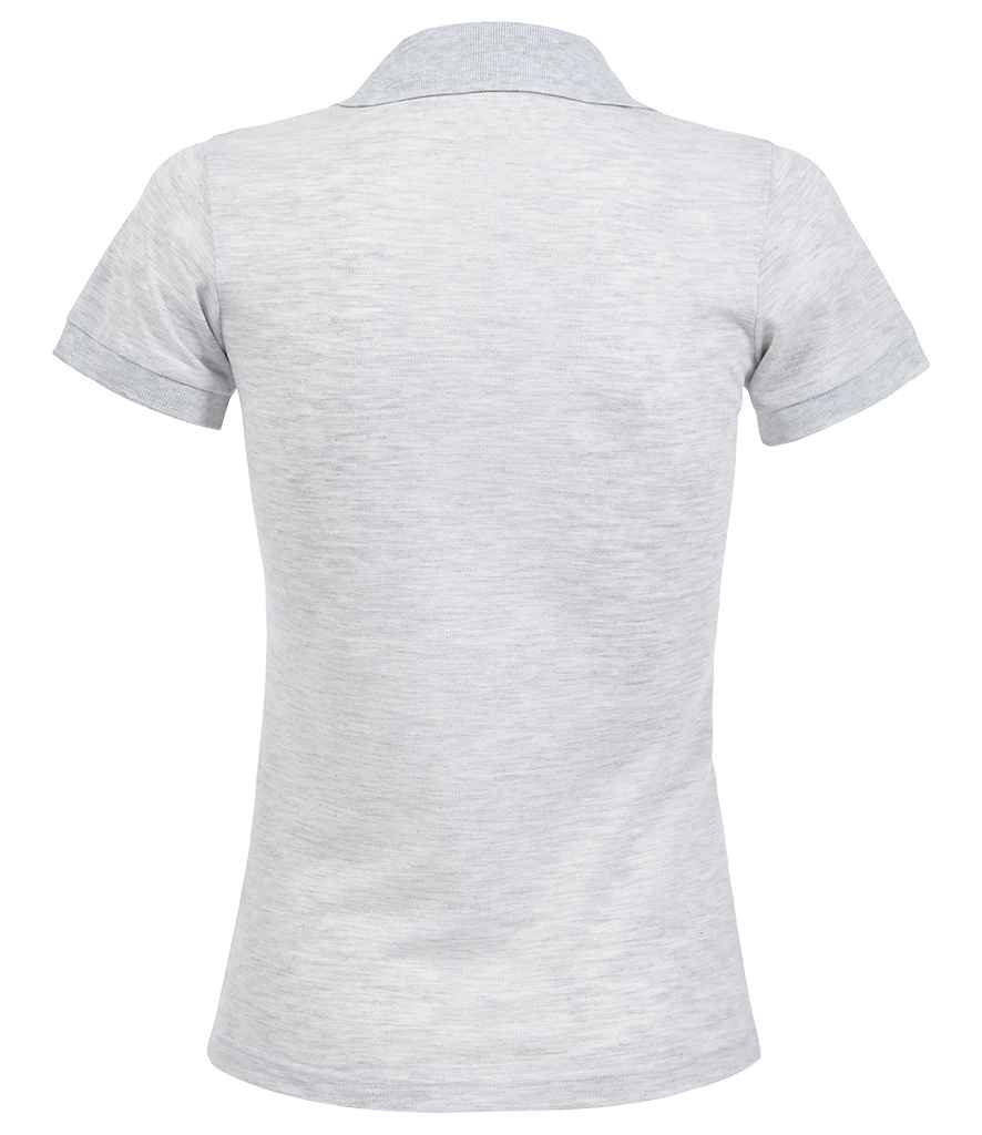 SOL'S Ladies Prime Poly/Cotton Piqué Polo Shirt Ash
