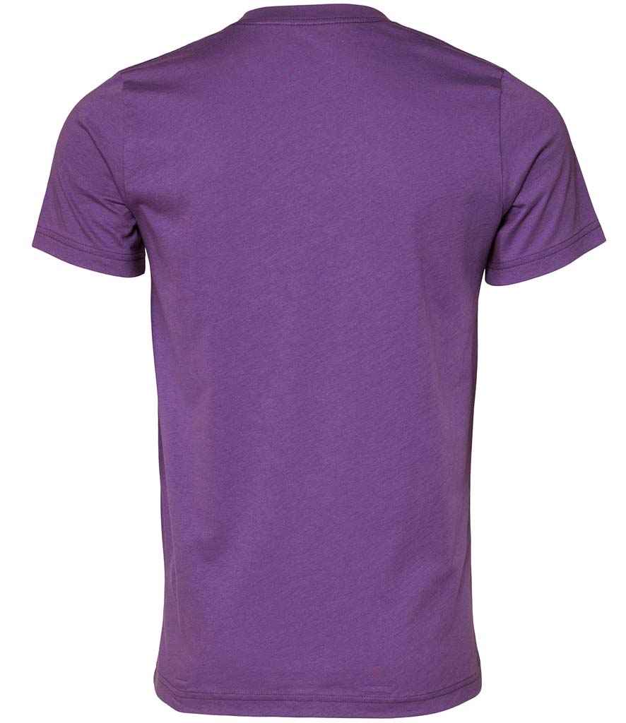 Canvas Unisex Crew Neck T-Shirt Royal Purple