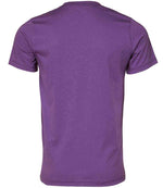 Canvas Unisex Crew Neck T-Shirt Royal Purple