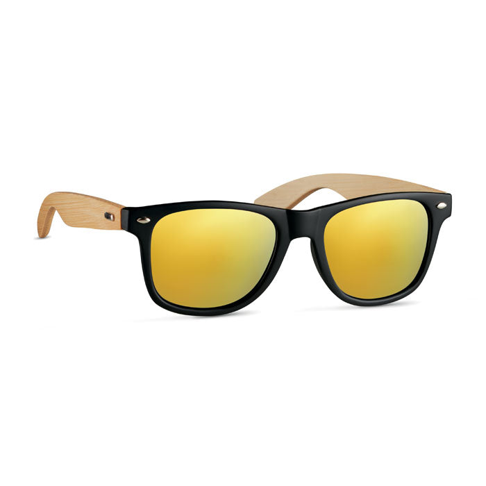 Branded Sunglasses with bamboo arms