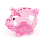 Branded Piglet Bank Mini Single Slot Translucent piggy bank