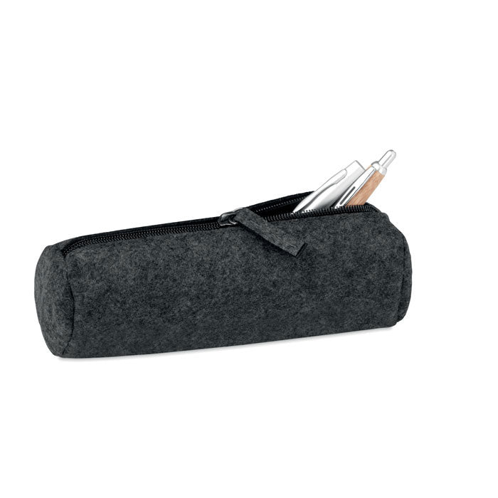 Branded Felt zippered pencil case