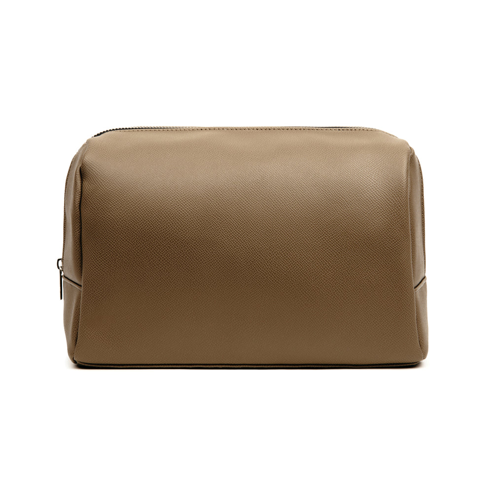 Branded VINGA Bermond RCS recycled PU toiletry bag
