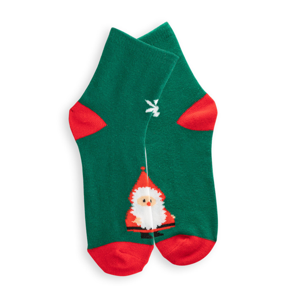 Santa Themed Christmas Kids Socks