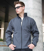 Result Core Printable Soft Shell Jacket Charcoal/Black