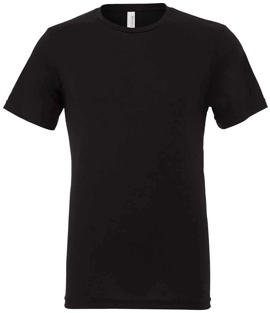 Canvas Unisex Tri-Blend T-Shirt Solid Black Tri-Blend