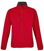 SOL'S Ladies Falcon Recycled Soft Shell Jacket Pepper Red