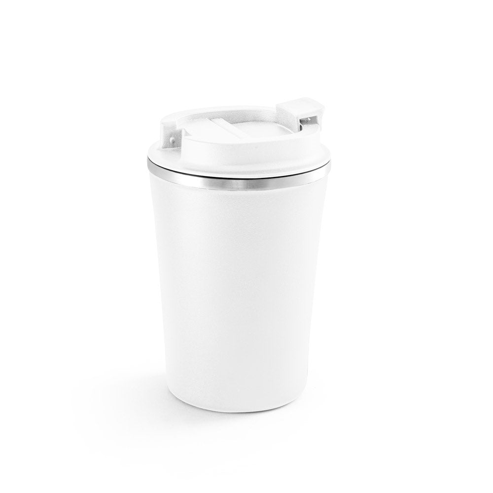 PHELPS. Stainless steel and PP travel cup 470 mL