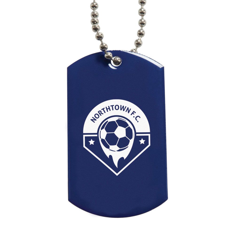 Printed Metal Dog Tag