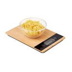 Branded Bamboo digital kitchen scales