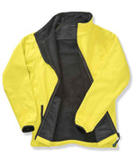 Result Core Printable Soft Shell Jacket Yellow/Black